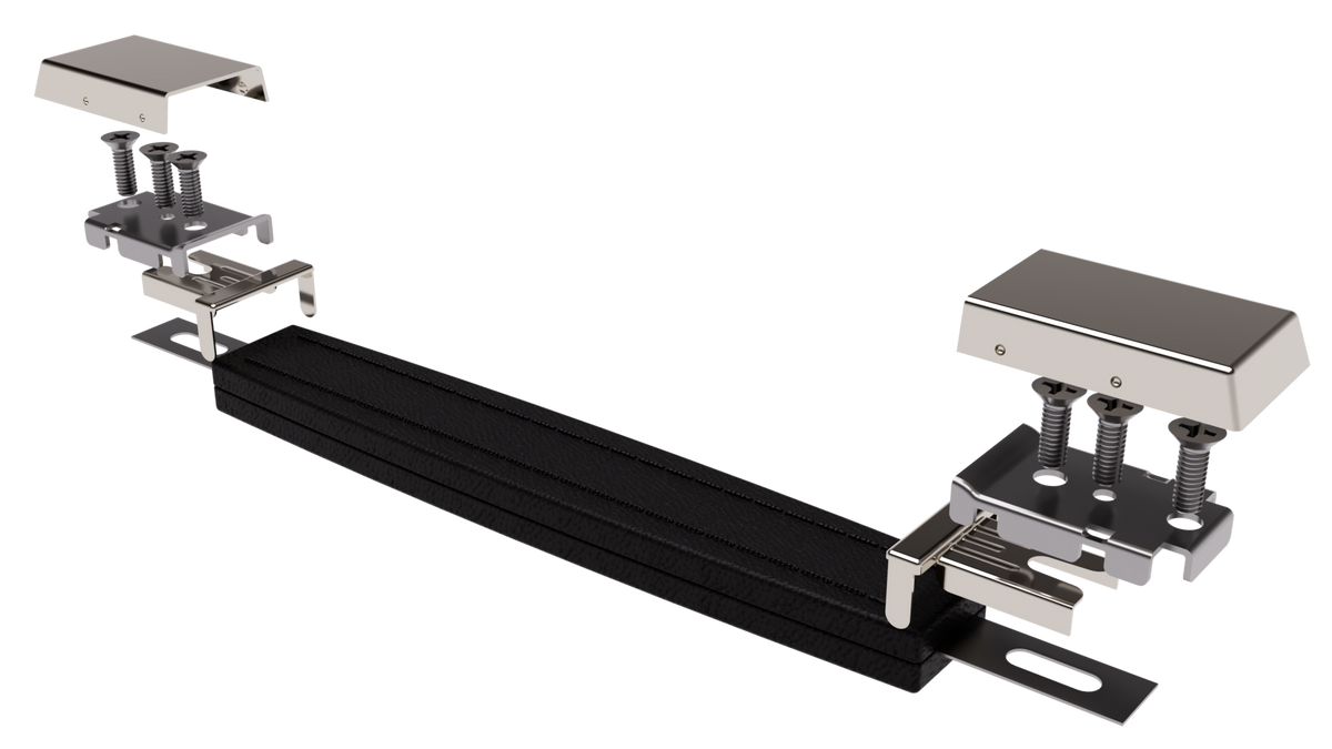 181C-5050H-5060 Flat Handle with Brackets – PackageHandles.com